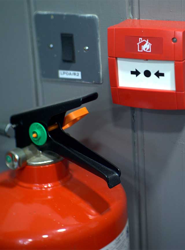 Fire alarm in Co Meath